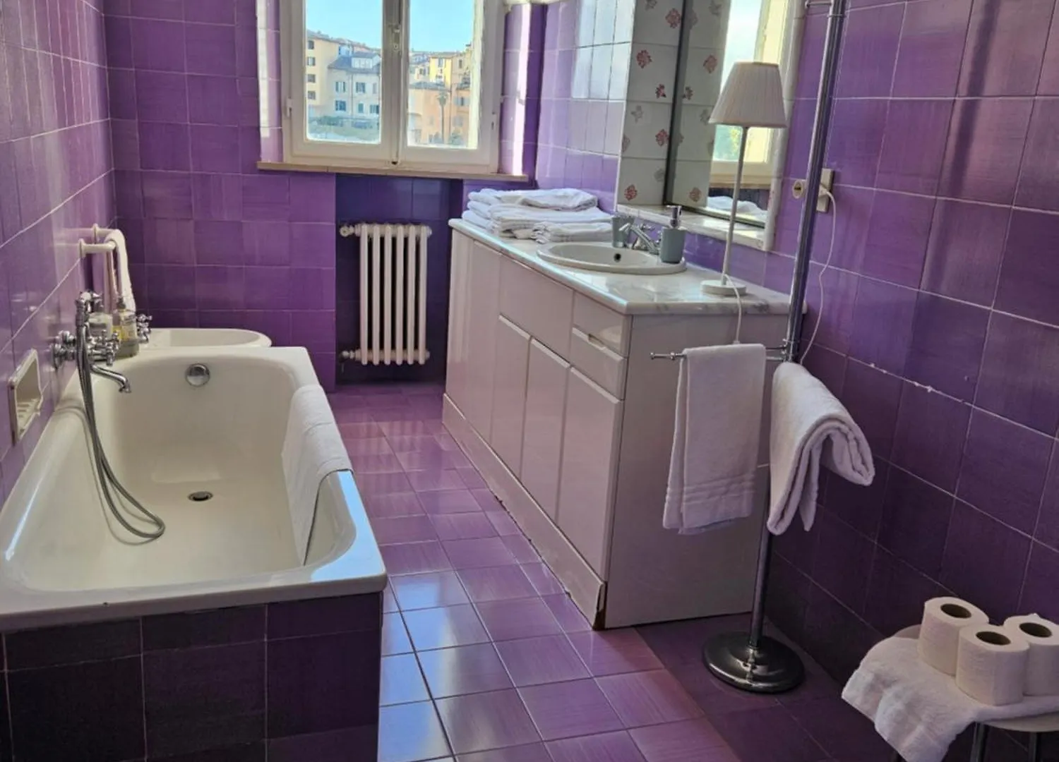 דירה סיינה Appartamento Incantevole Con Loggia Sui Tetti איטליה